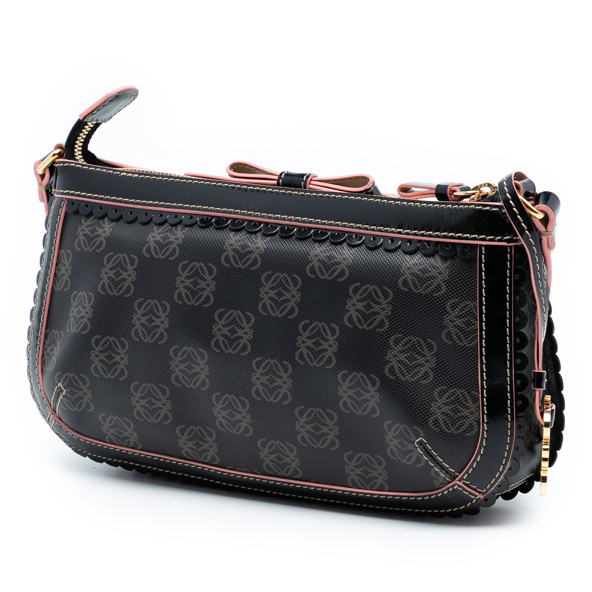 Anagram PVC Coated Canvas Shoulder Bag - Image 2