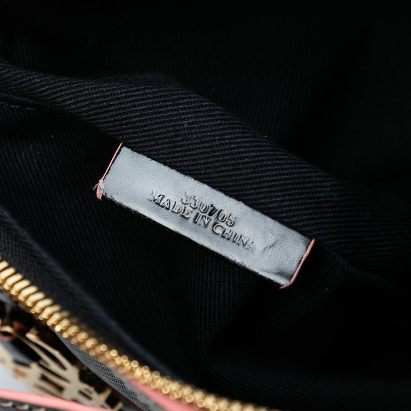 Anagram PVC Coated Canvas Shoulder Bag - Image 5