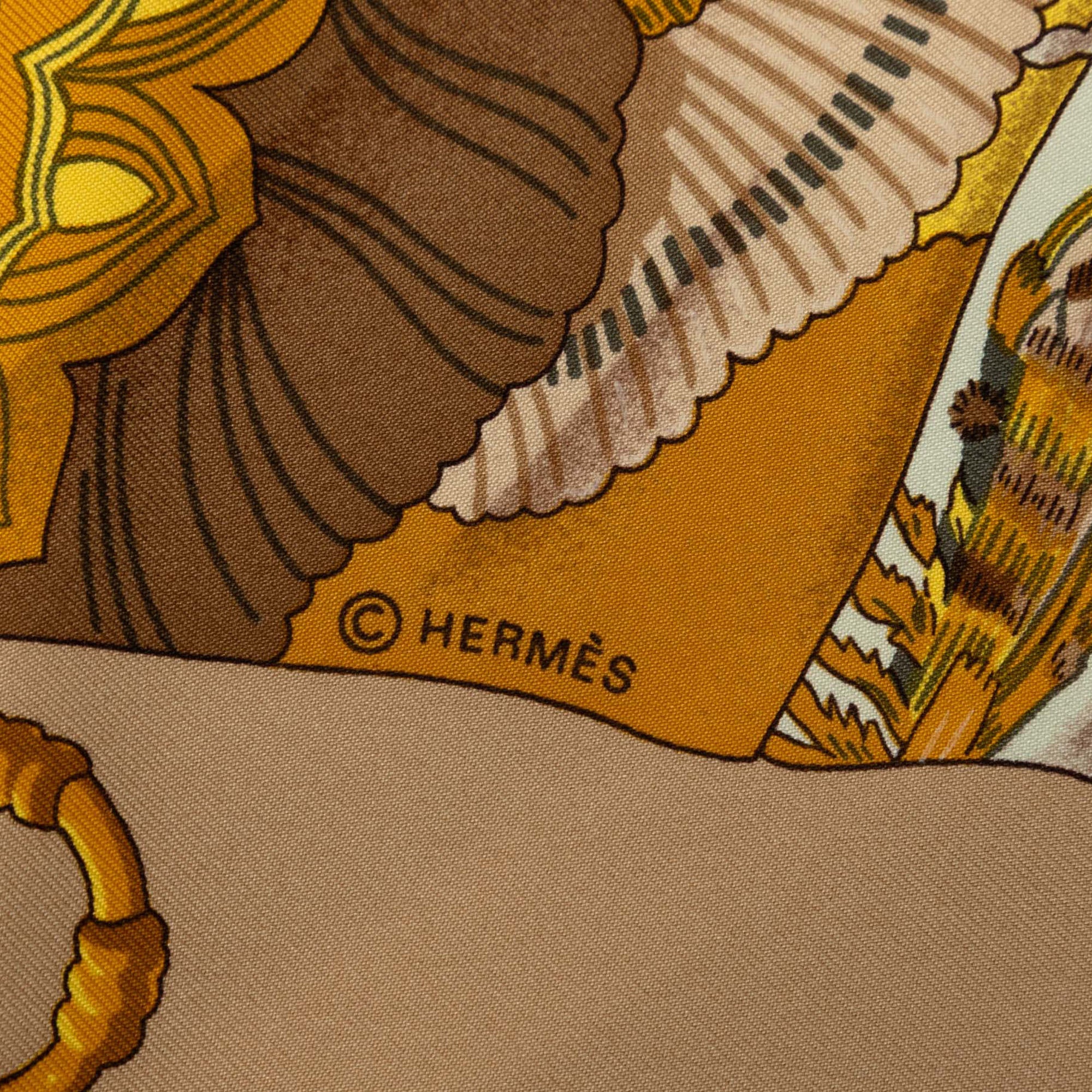 Soleil de Soie Silk Scarf 90 - Image 3