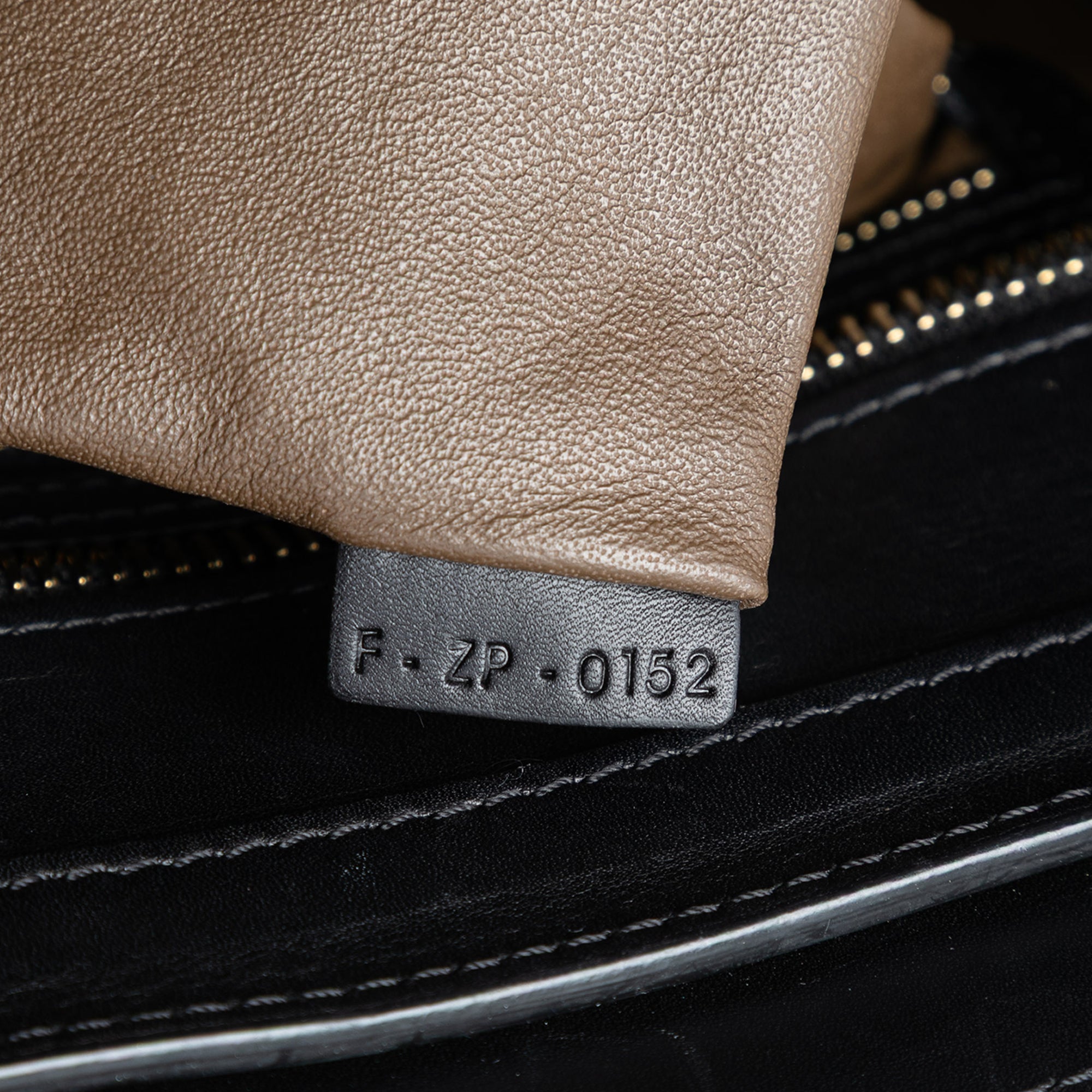 Micro Tricolor Calfskin and Suede Luggage Tote - Image 5