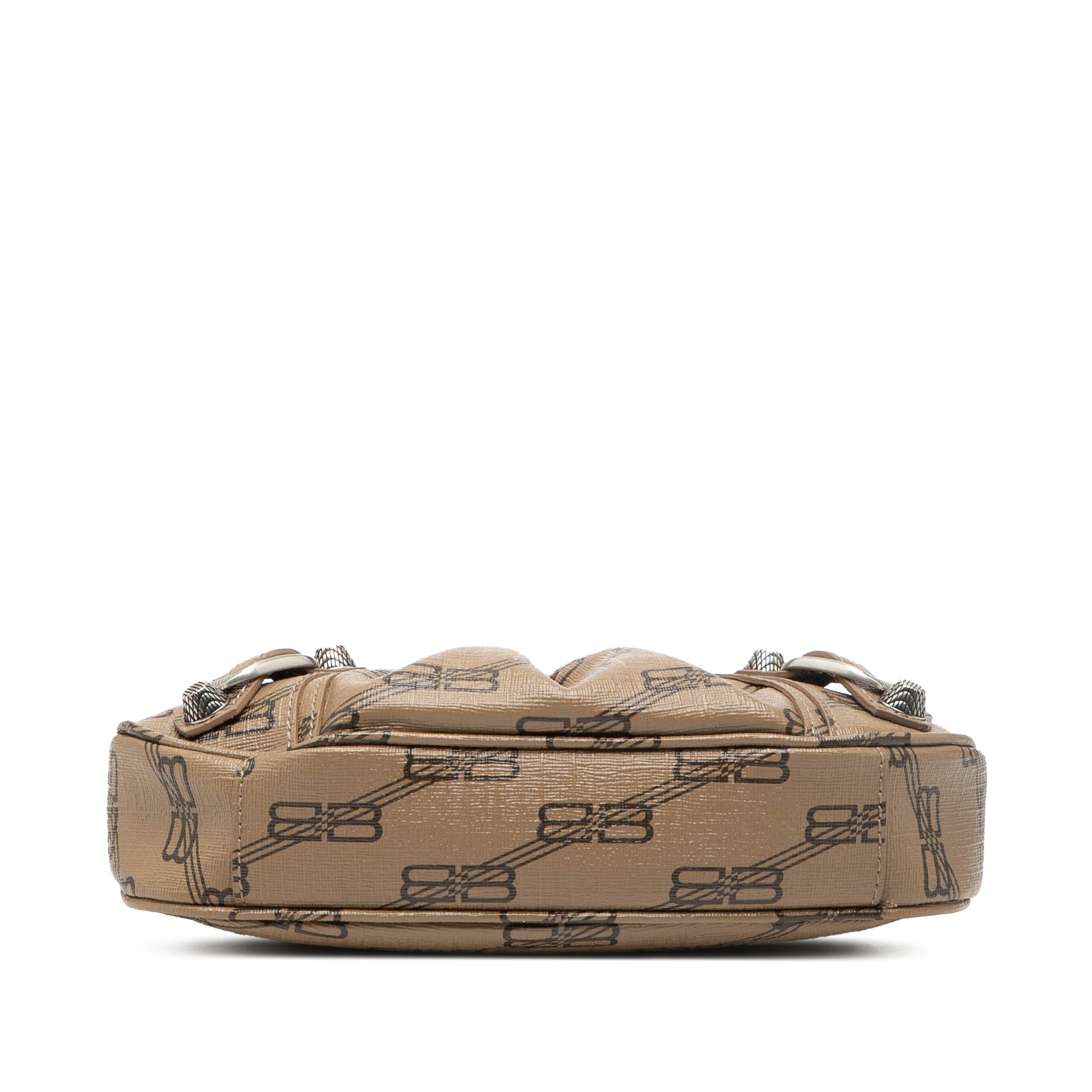 Mini BB Monogram Coated Canvas Le Cagole - Image 3