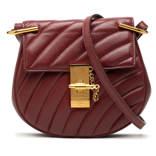 Mini Quilted Leather Drew Bijou Satchel - Image 1