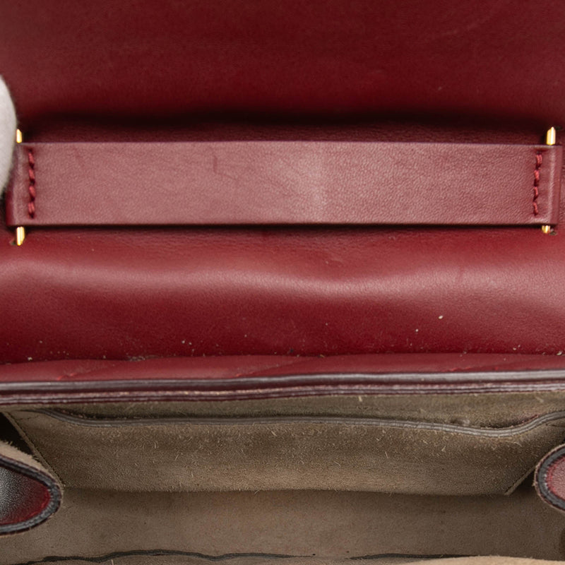 Mini Quilted Leather Drew Bijou Satchel - Image 4