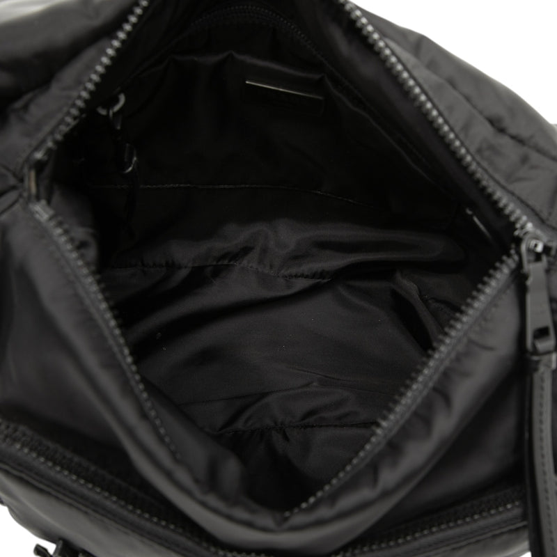 Soft Calf Trimmed Tessuto Double Buckle Belt Bag - Image 4