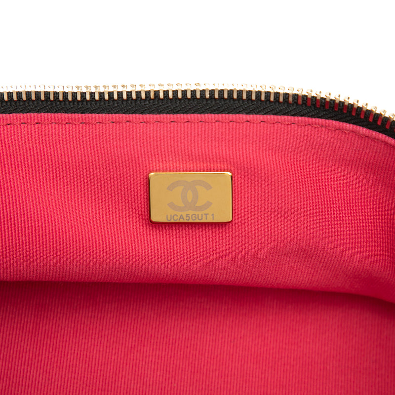 CC Quilted Calfskin Vanity Case with Chain - Image 6