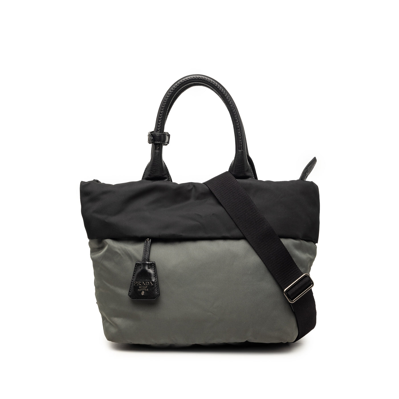 Bicolor Tessuto Reversible Tote - Image 1