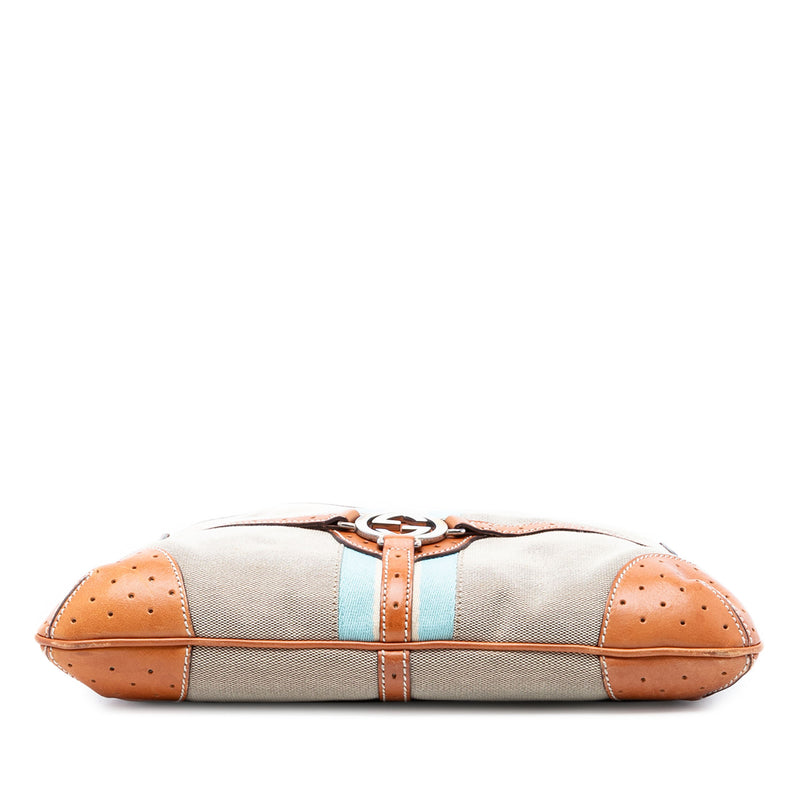 Canvas Web Reins Shoulder Bag - Image 3