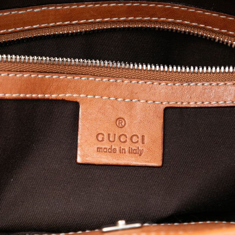 Canvas Web Reins Shoulder Bag - Image 5