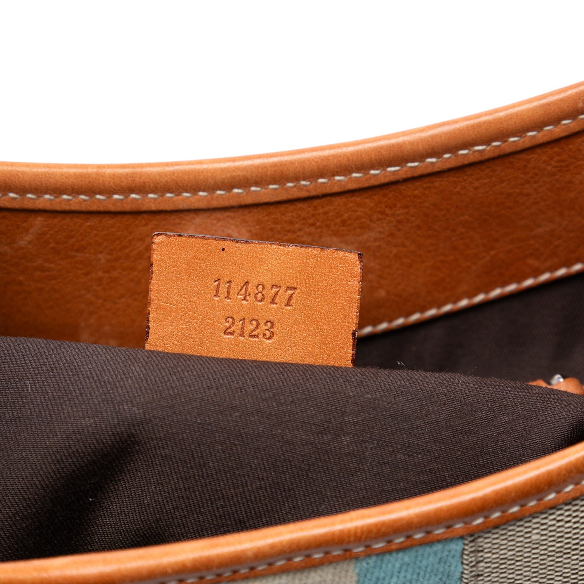 Canvas Web Reins Shoulder Bag - Image 6