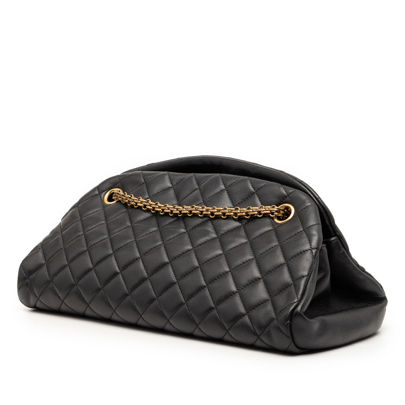 Medium Quilted Lambskin Just Mademoiselle Bowling Bag - Image 2