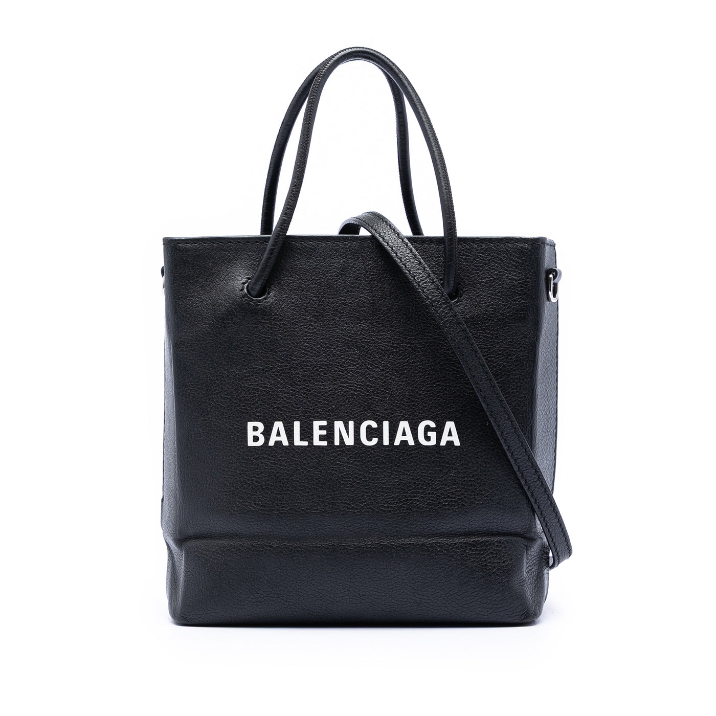 XXS Leather Shopping Tote - Image 1
