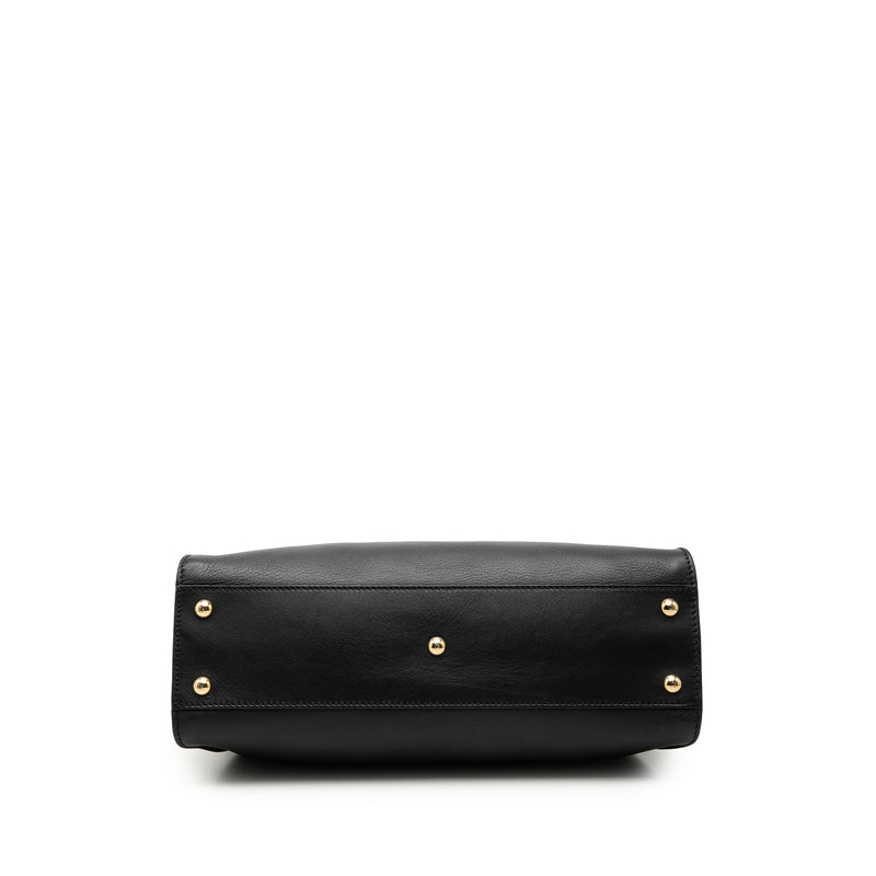 Medium Leather Selleria Peekaboo Iconic Satchel - Image 3