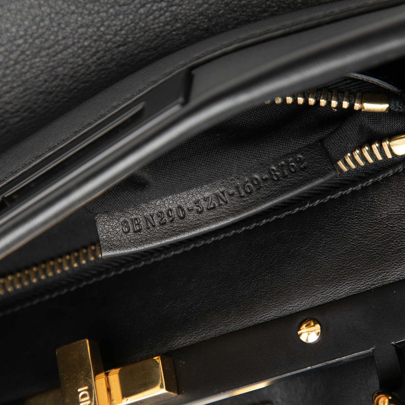 Medium Leather Selleria Peekaboo Iconic Satchel - Image 5