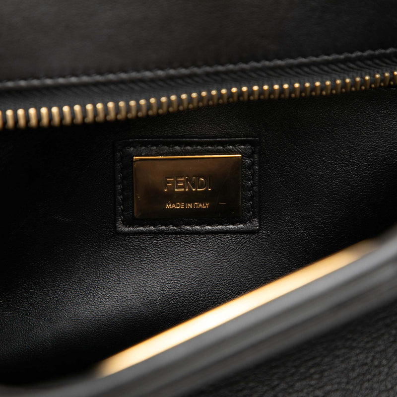 Medium Leather Selleria Peekaboo Iconic Satchel - Image 6