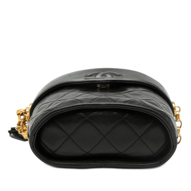 CC Quilted Lambskin Tassel Vanity Bag - Image 3
