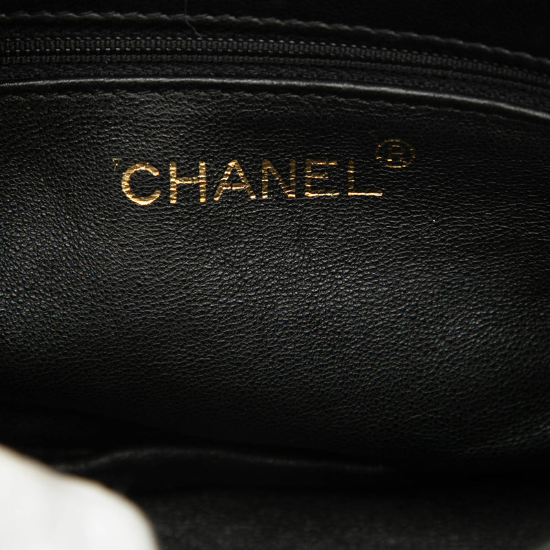 CC Quilted Lambskin Tassel Vanity Bag - Image 5