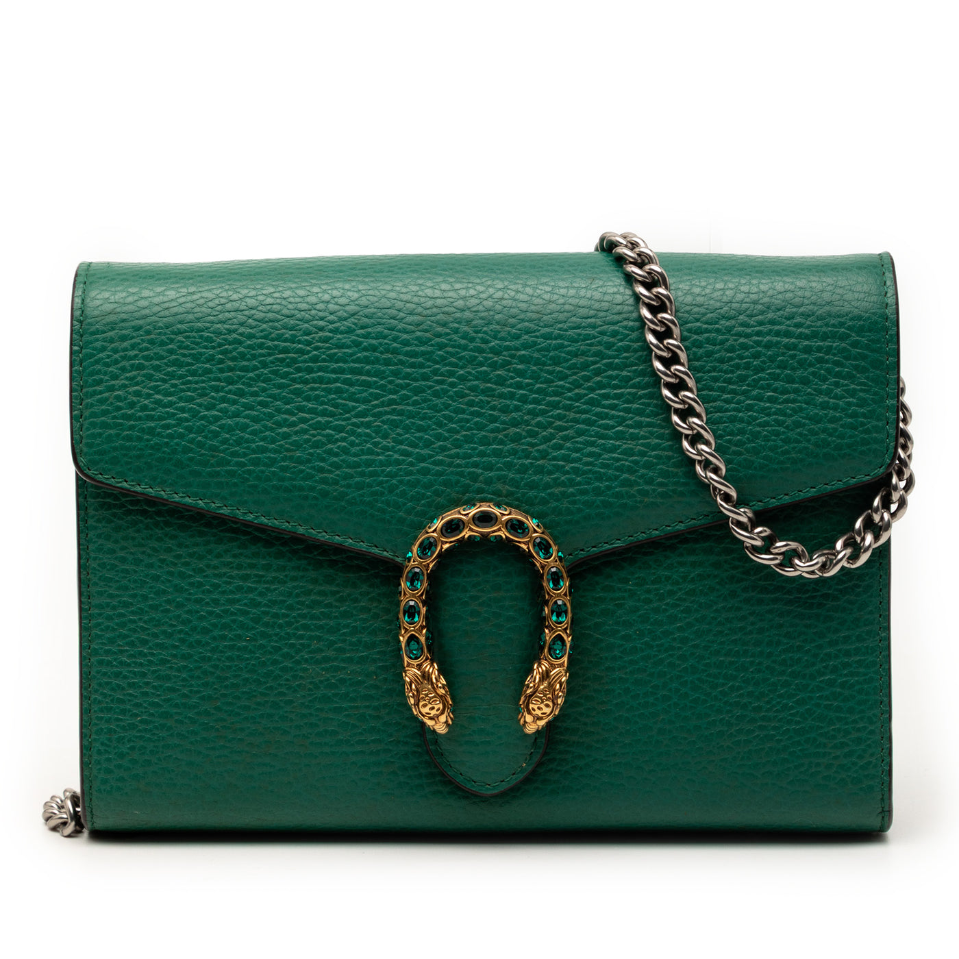Calfskin Dionysus Wallet on Chain - Image 1