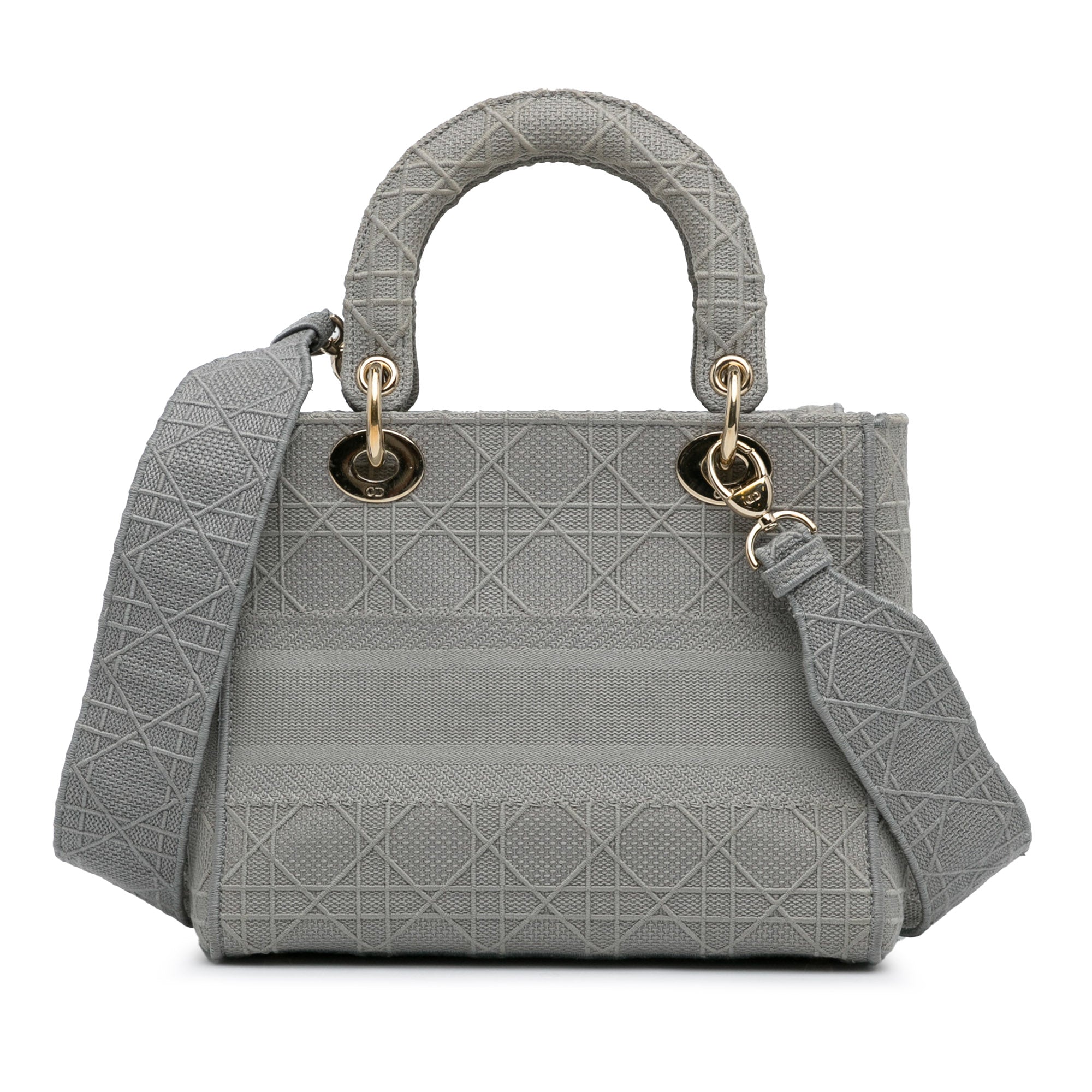 Medium Canvas Cannage Lady D Lite - Image 4