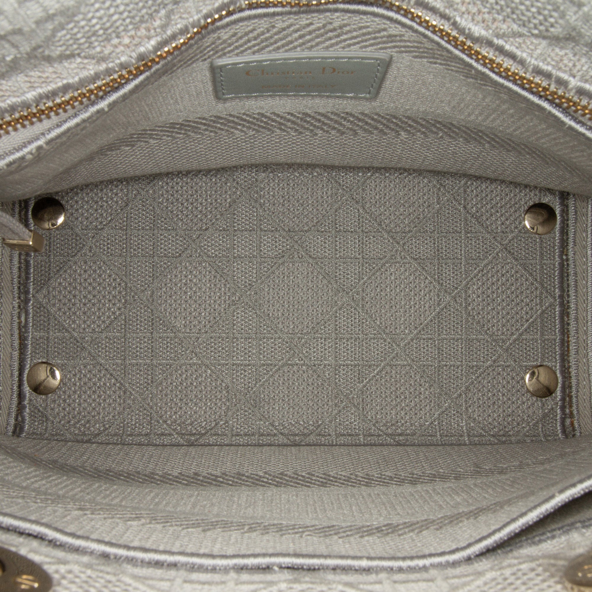 Medium Canvas Cannage Lady D Lite - Image 6