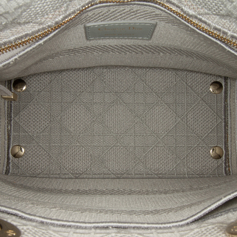 Medium Canvas Cannage Lady D Lite - Image 6