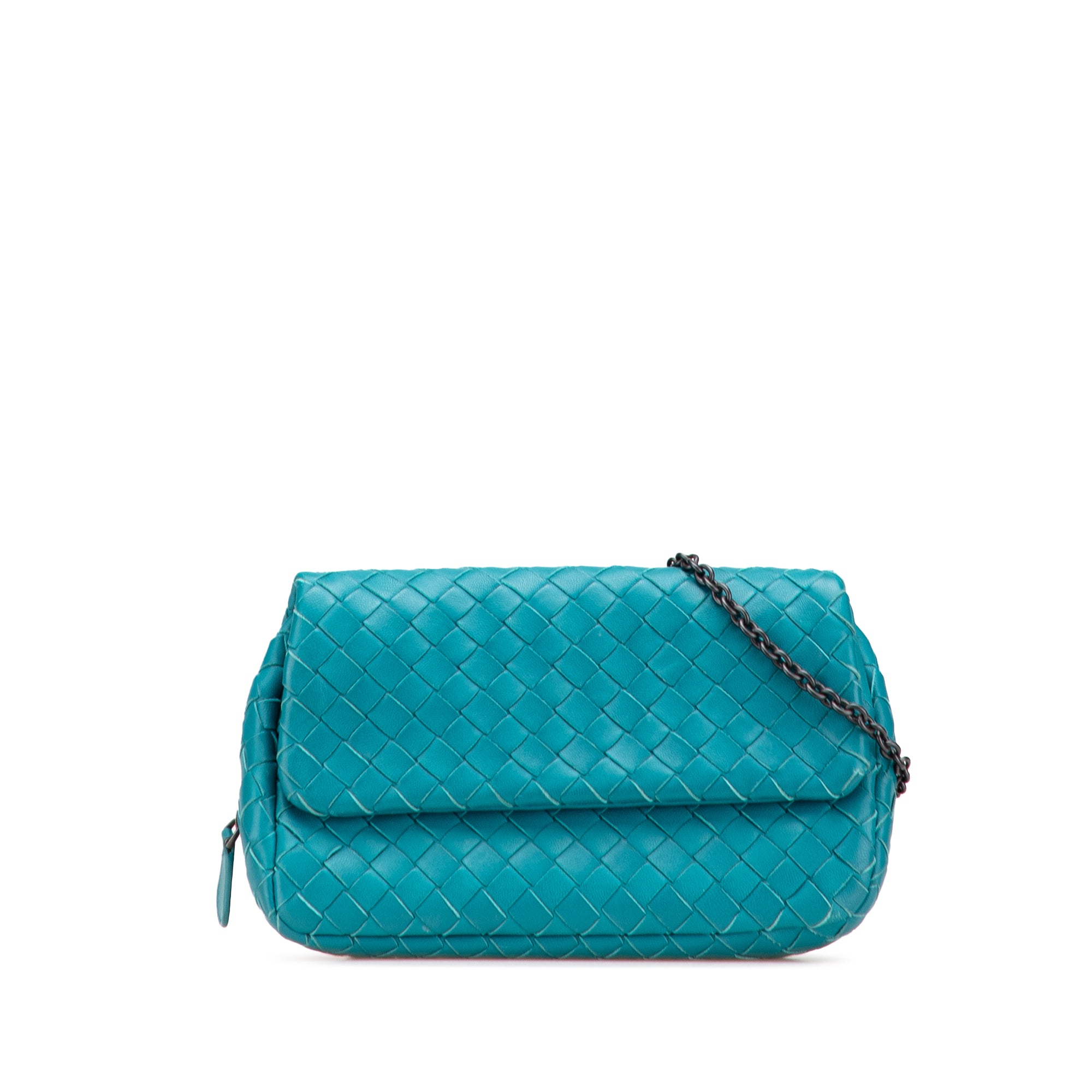 Mini Nappa Intrecciato Expandable Chain Crossbody - Image 1