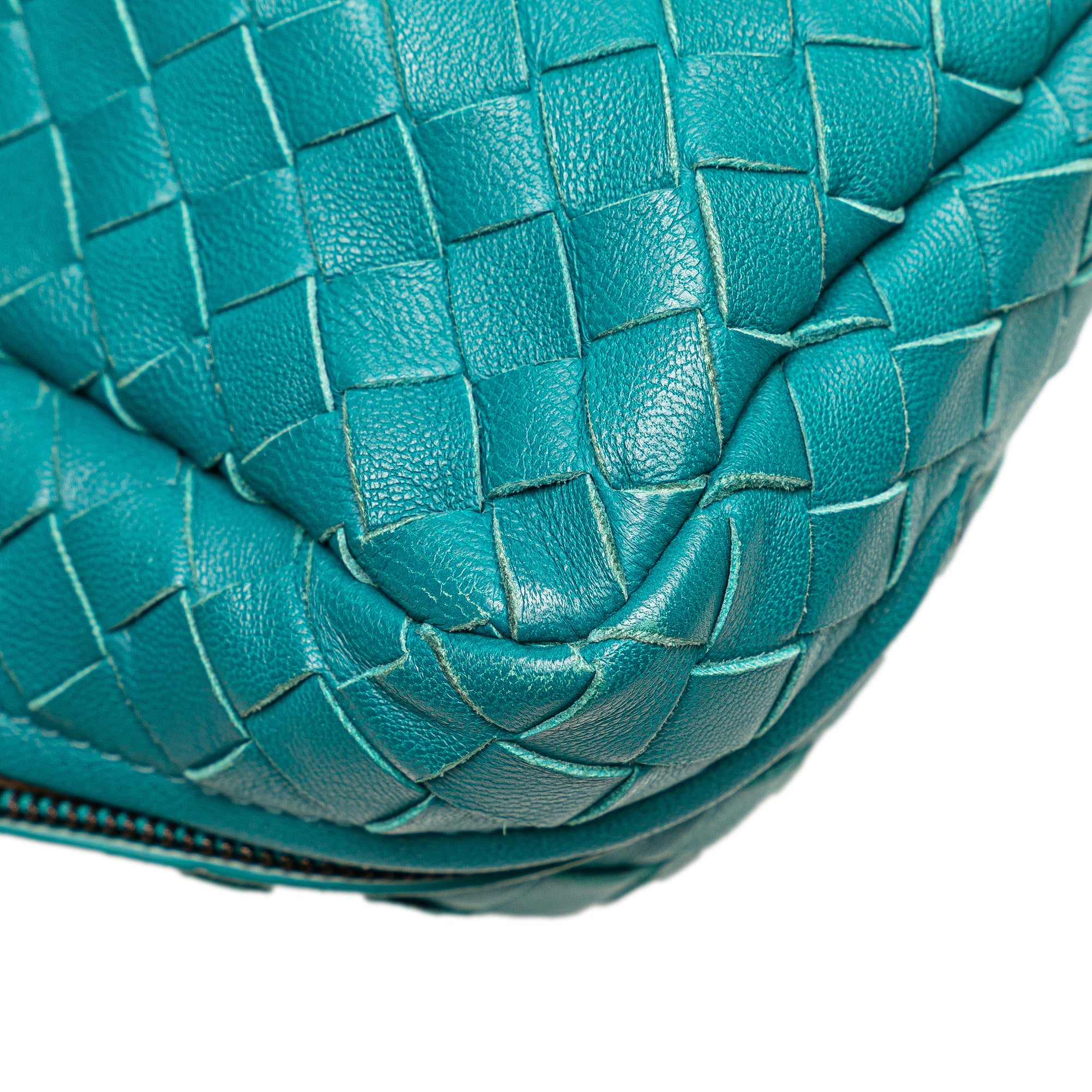Mini Nappa Intrecciato Expandable Chain Crossbody - Image 7