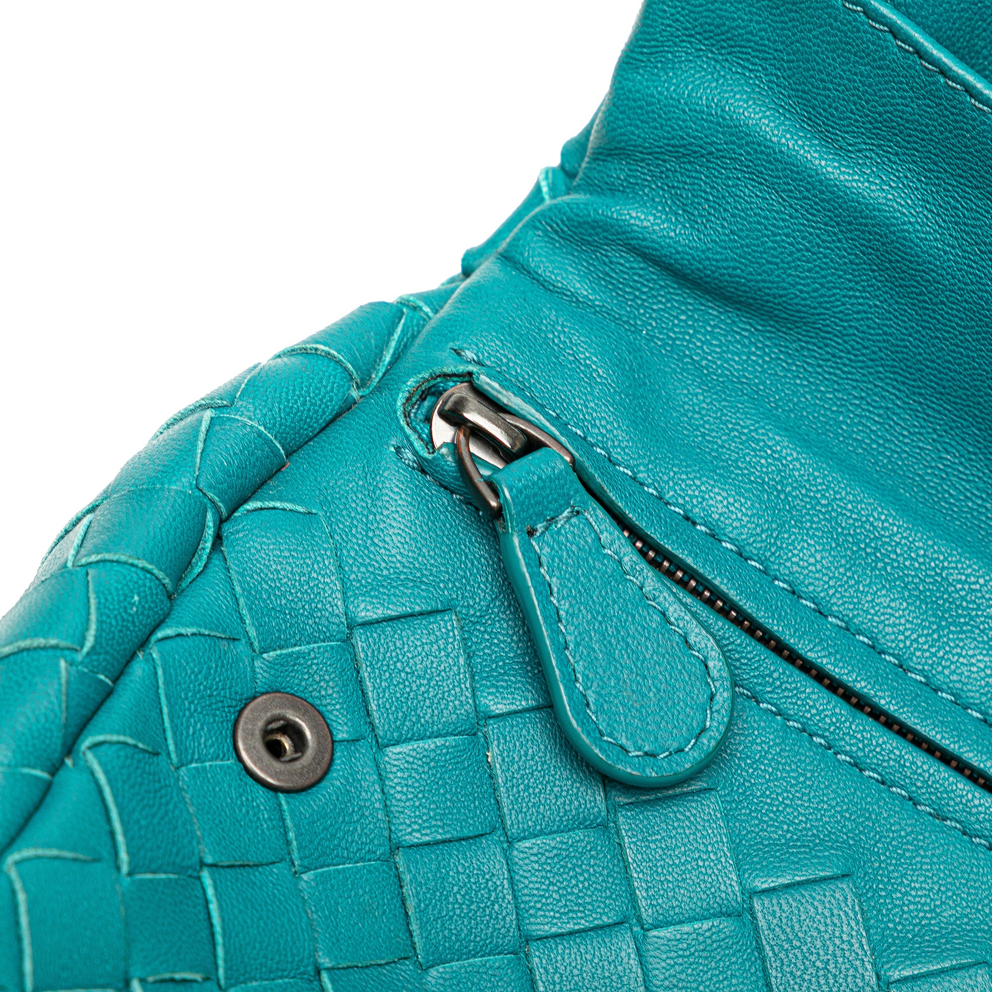 Mini Nappa Intrecciato Expandable Chain Crossbody - Image 9