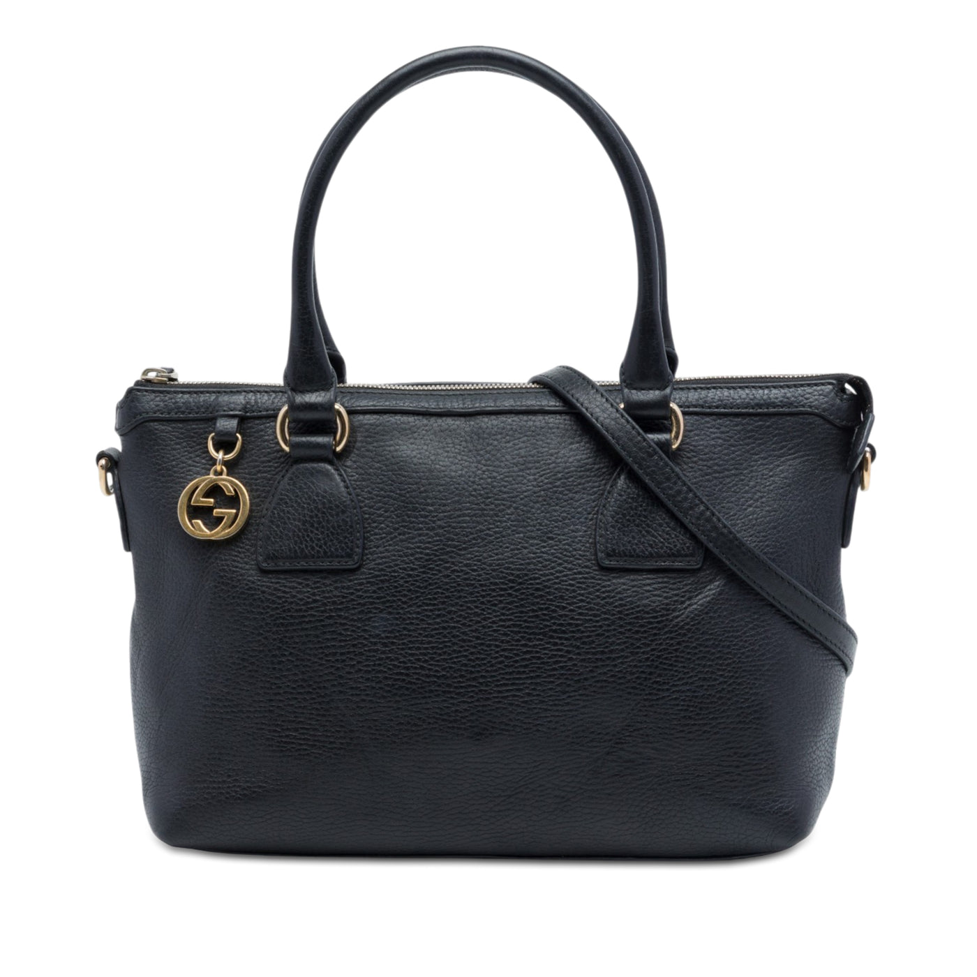 Dollar Calfskin GG Charm Satchel - Image 1