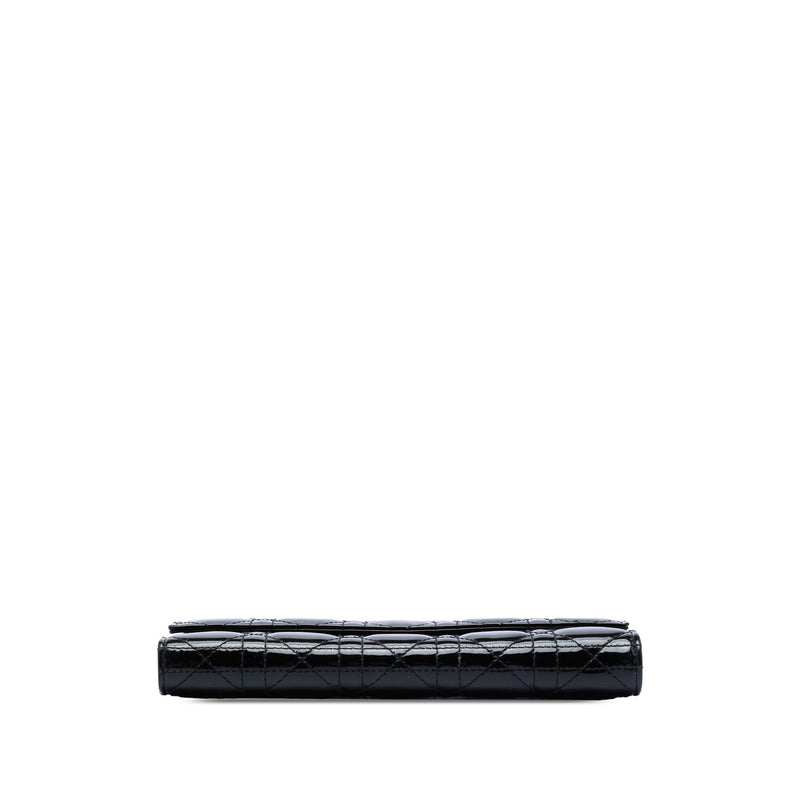 Patent Cannage Lady Dior Wallet On Chain - Image 3