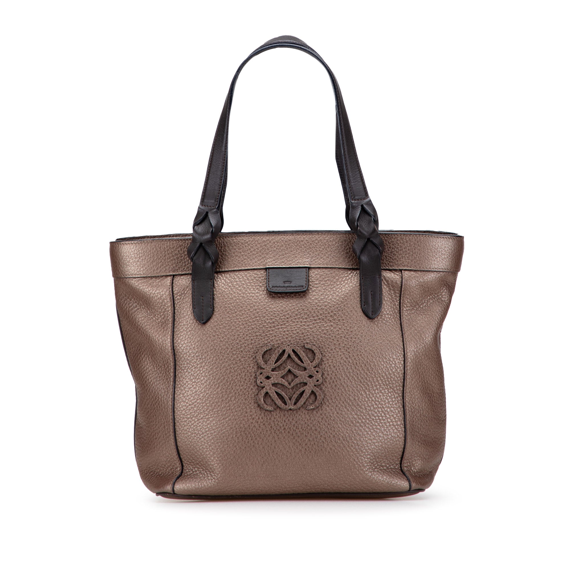 Anagram Leather Fusta Tote - Image 1