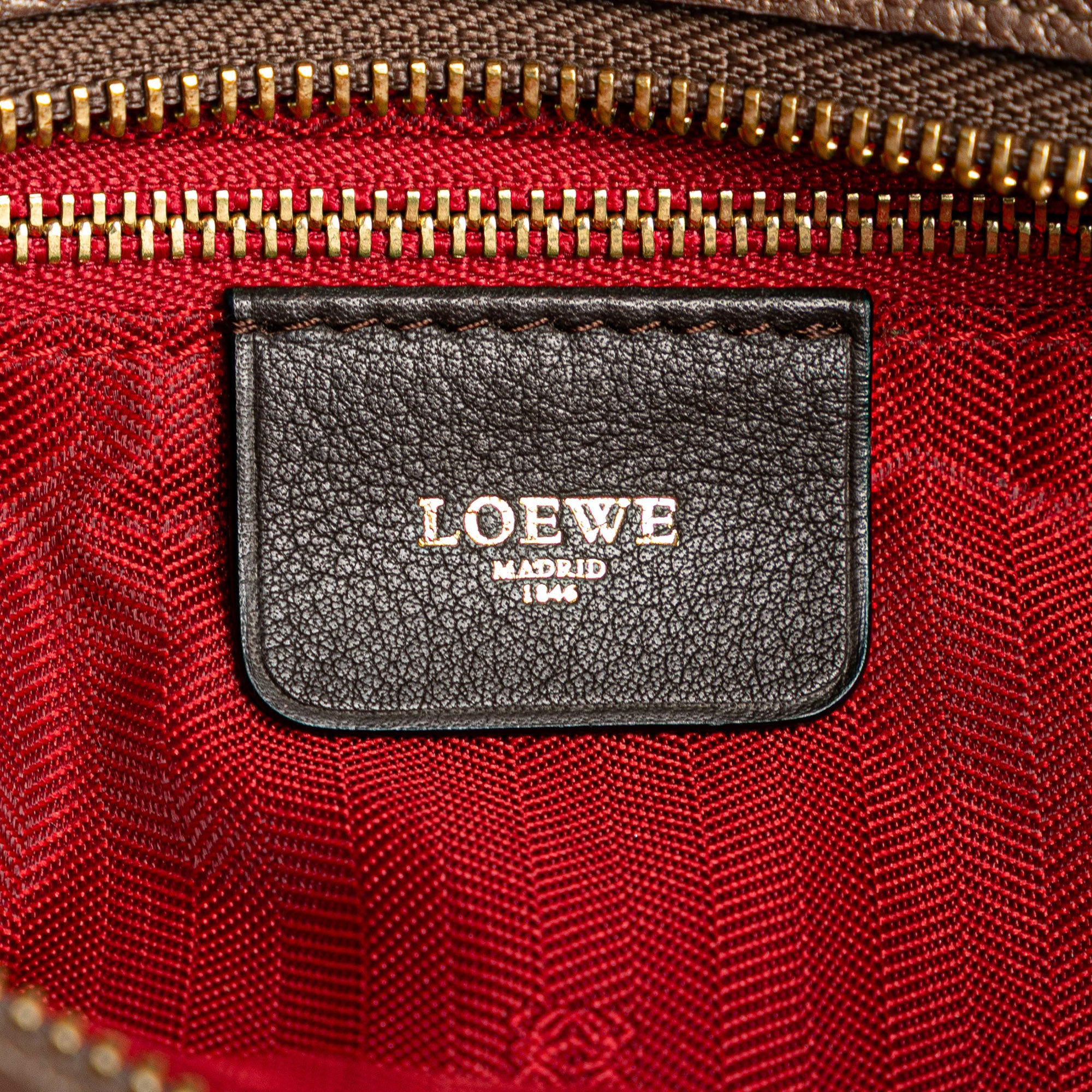 Anagram Leather Fusta Tote - Image 5