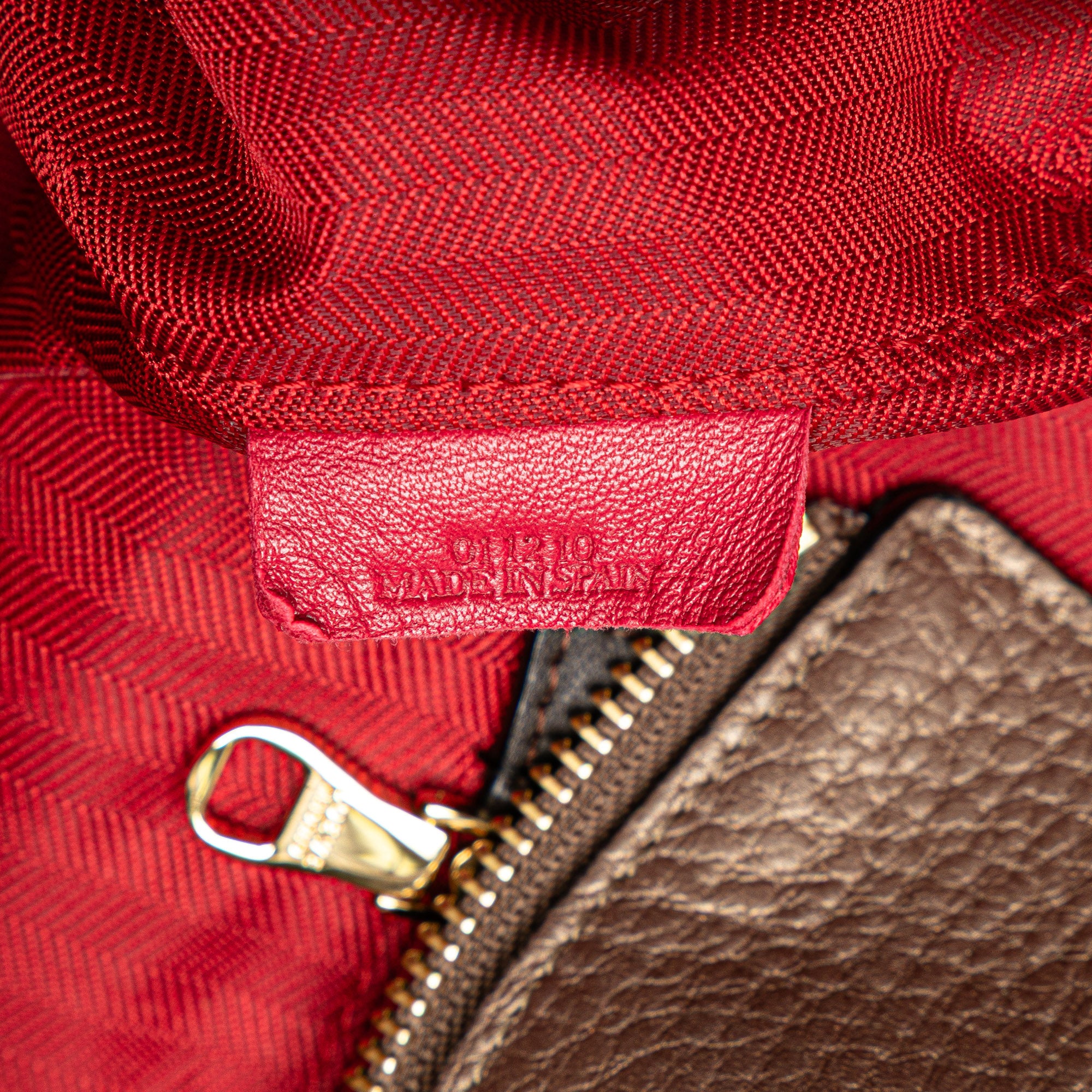 Anagram Leather Fusta Tote - Image 6