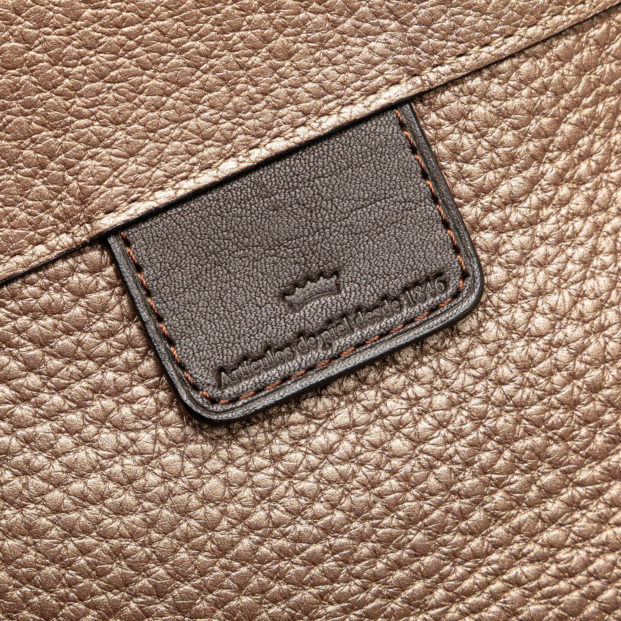 Anagram Leather Fusta Tote - Image 7