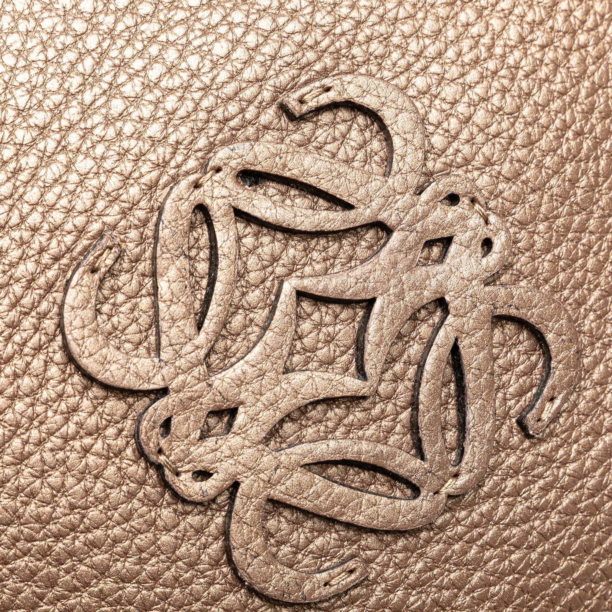 Anagram Leather Fusta Tote - Image 9