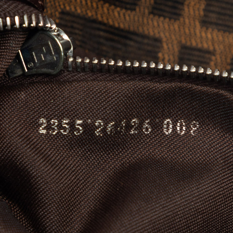 Zucca Canvas Double Flap Shoulder Bag - Image 6