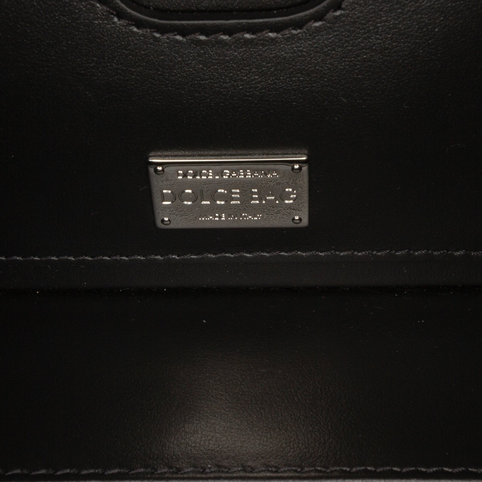 Rhinestone Embellished Jacquard Dolce Box Bag - Image 5