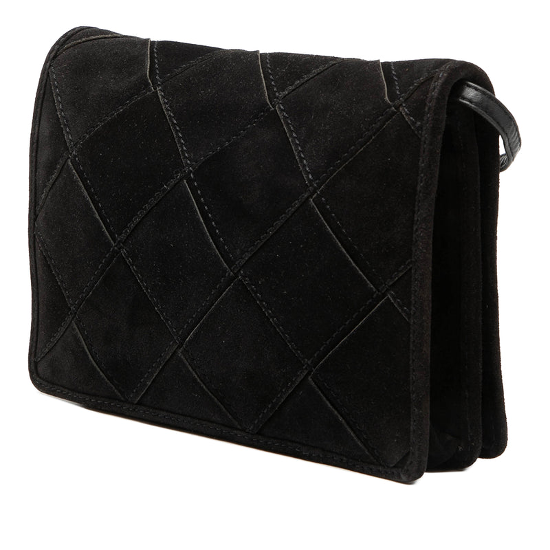 Suede Intrecciato Crossbody - Image 2