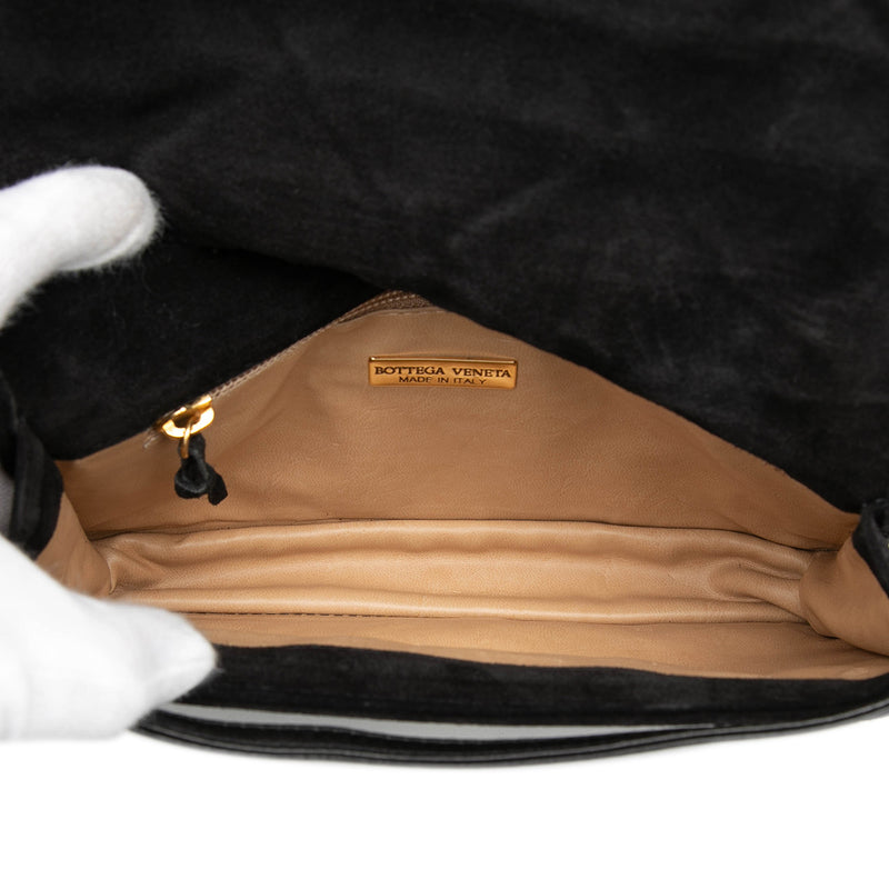 Suede Intrecciato Crossbody - Image 4