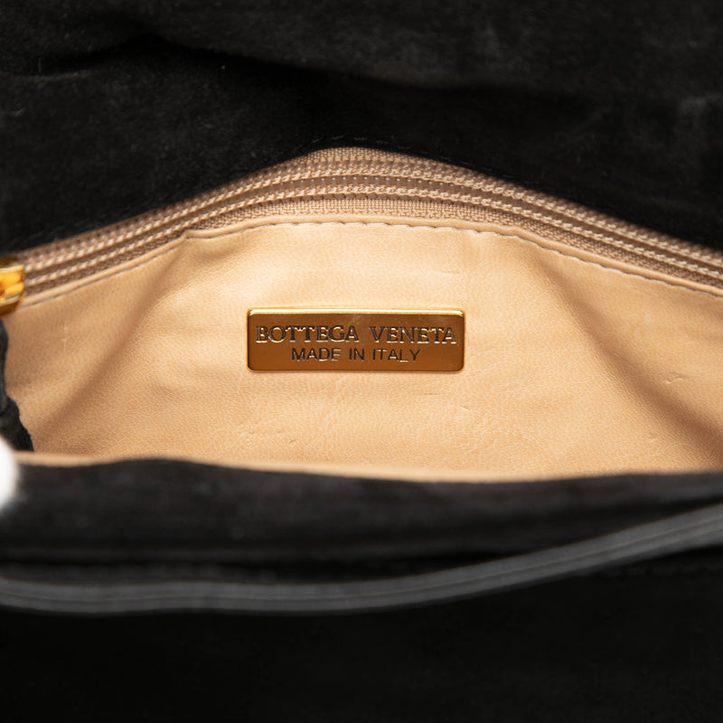 Suede Intrecciato Crossbody - Image 5
