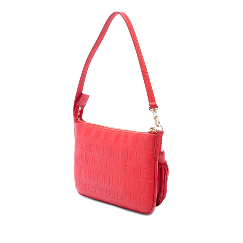 Zucchino Embossed Nappa Tassel Handbag - Image 2
