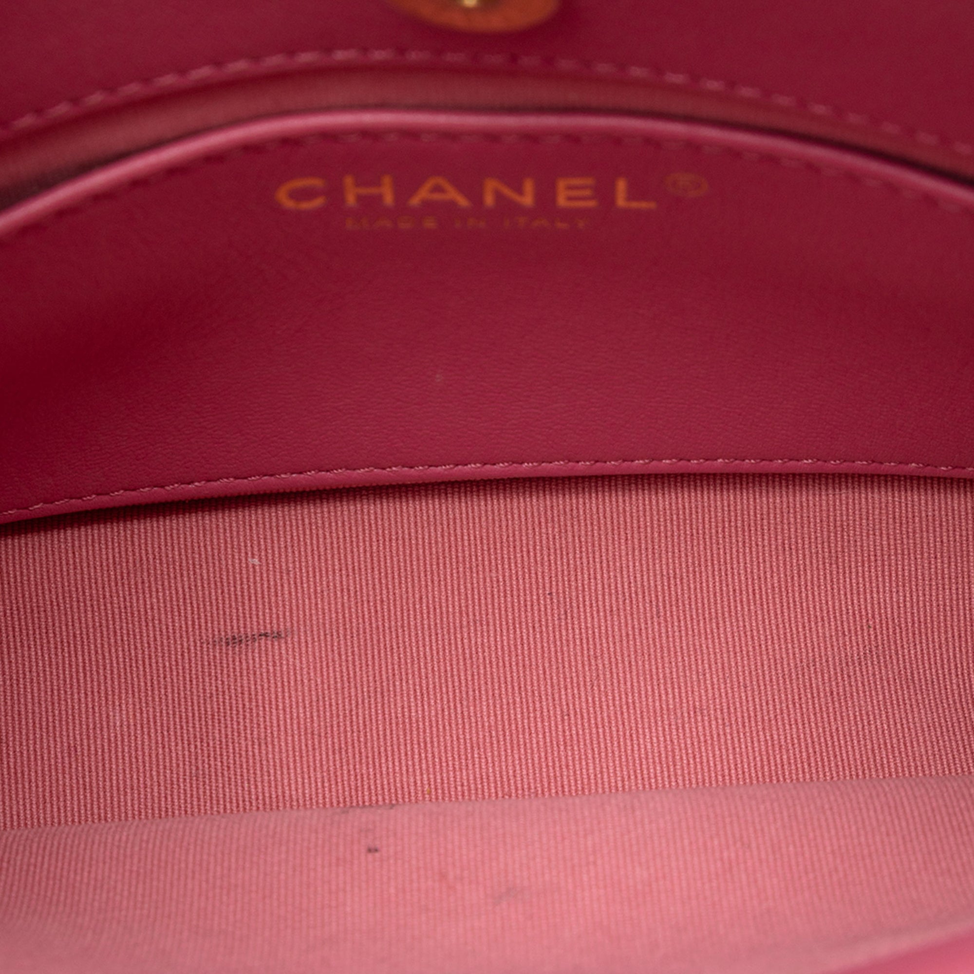 Small Quilted Velvet Wavy CC Hobo - Image 4
