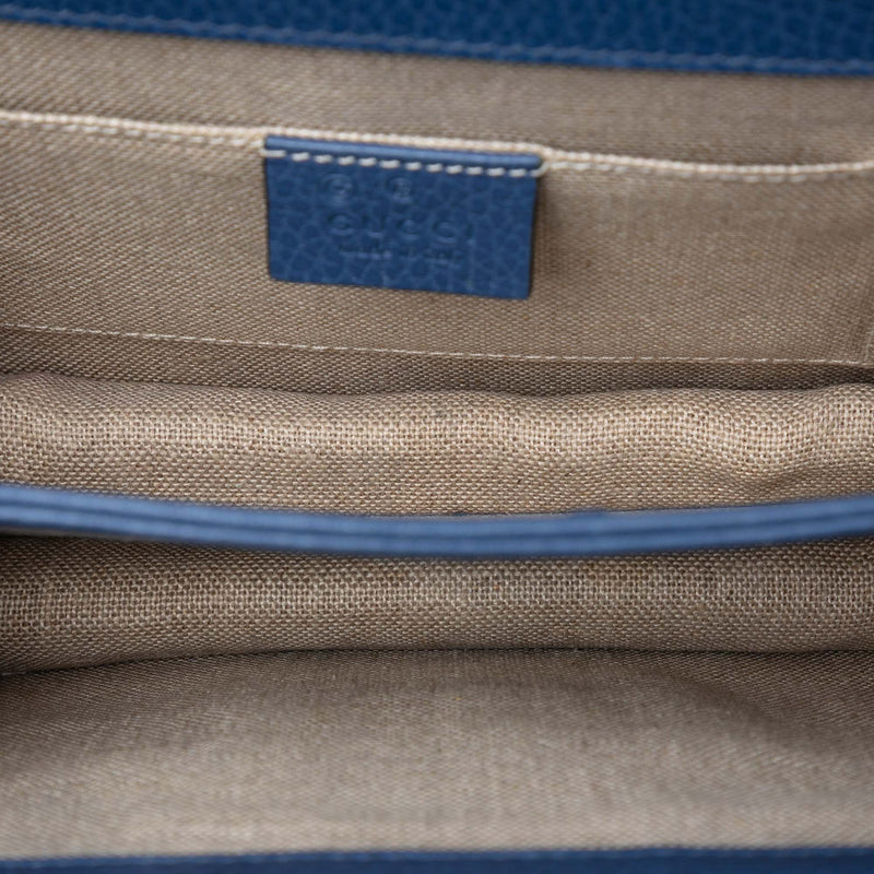 Small Dollar Calfskin Interlocking G Crossbody - Image 4