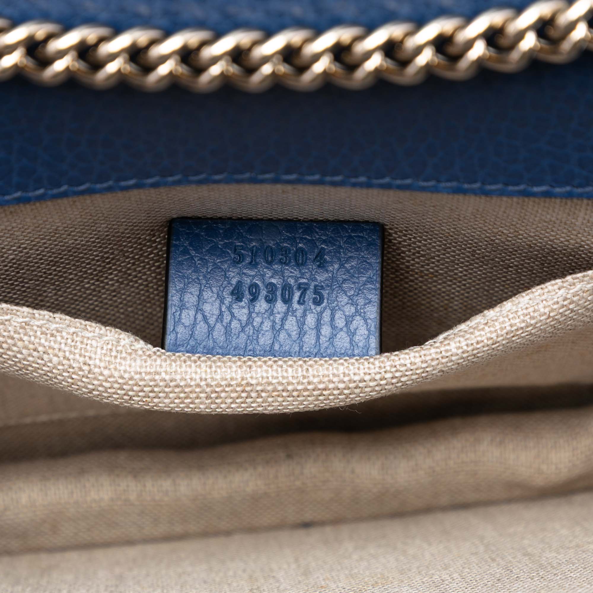 Small Dollar Calfskin Interlocking G Crossbody - Image 5