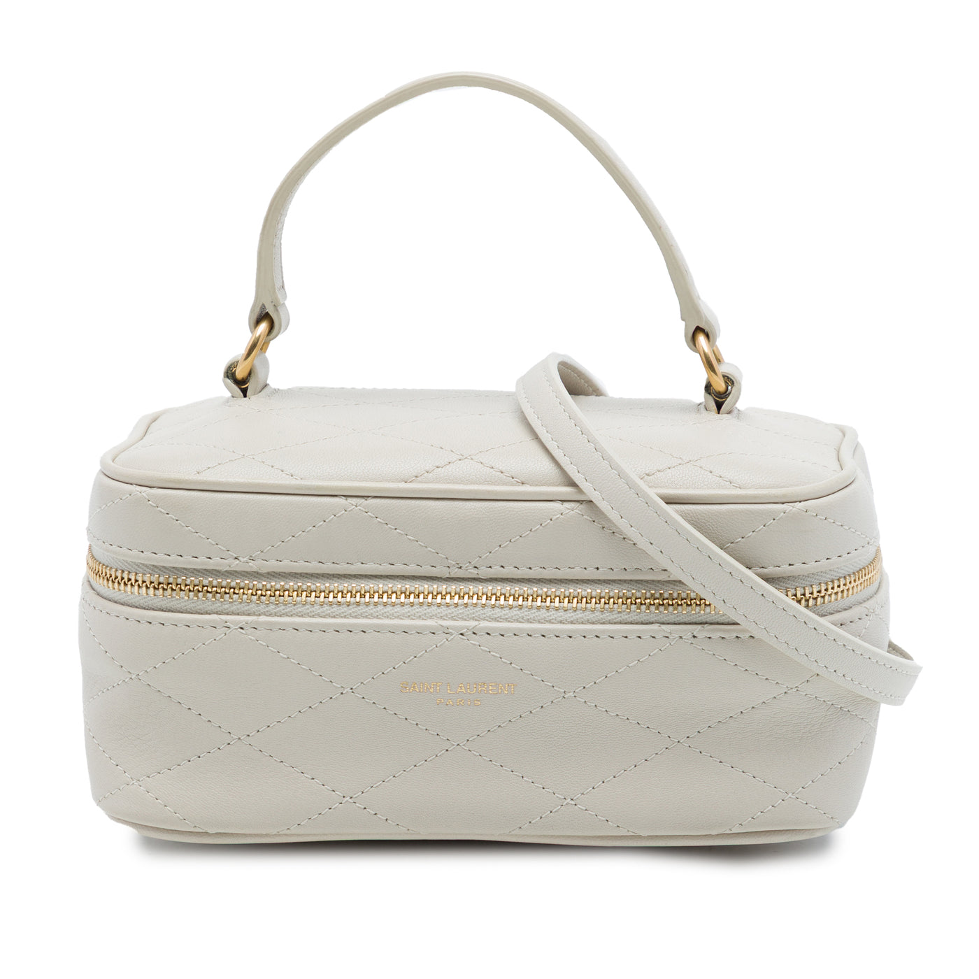 Mini Quilted Lambskin Gaby Vanity Bag - Image 1