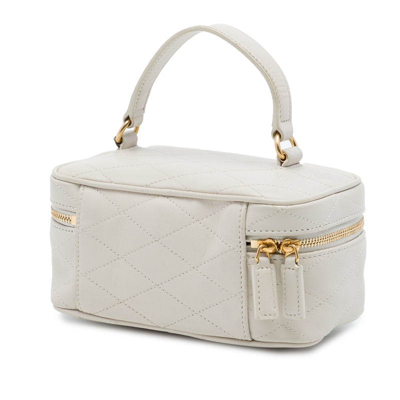 Mini Quilted Lambskin Gaby Vanity Bag - Image 2