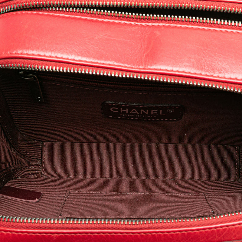 Small Quilted Glazed Calfskin Coco Boy Camera Bag - Image 4