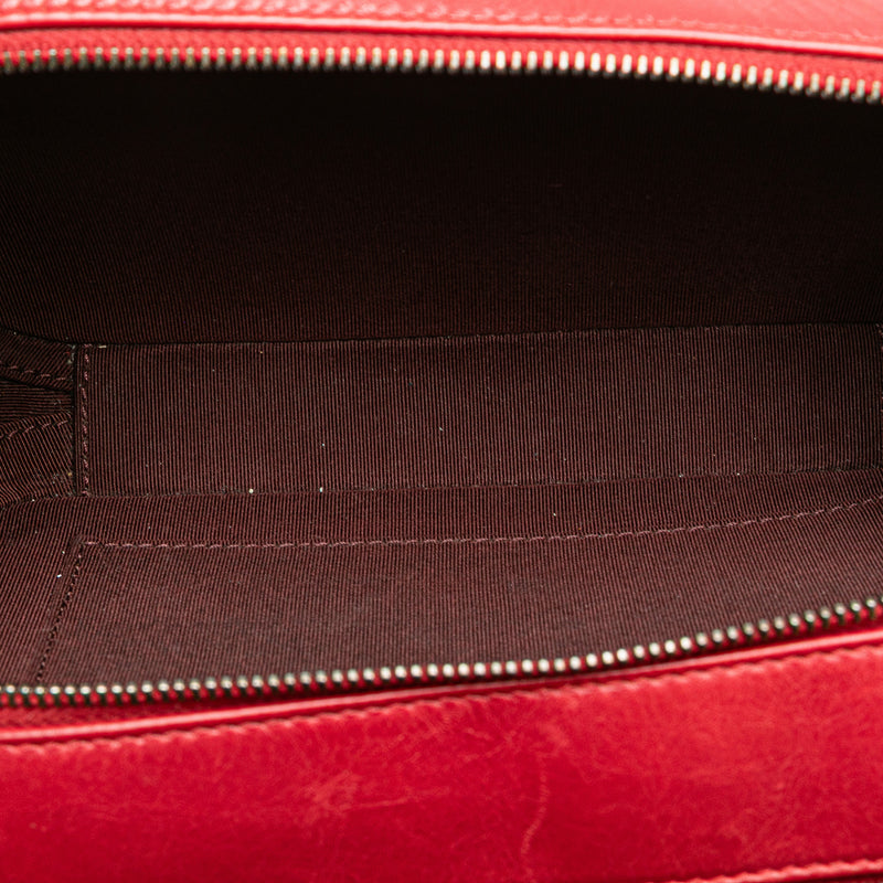 Small Quilted Glazed Calfskin Coco Boy Camera Bag - Image 5