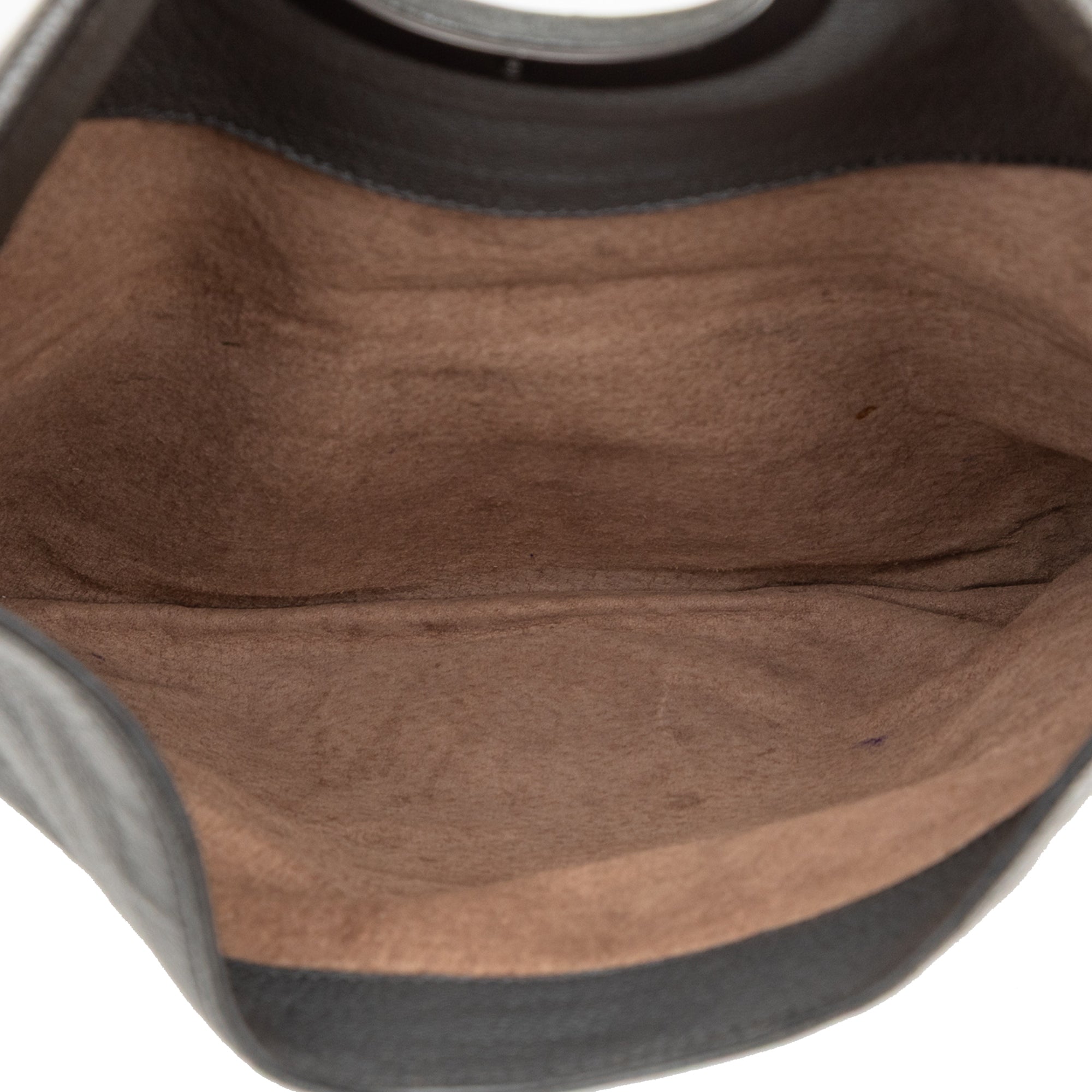Leather Turn Lock Clutch - Image 5