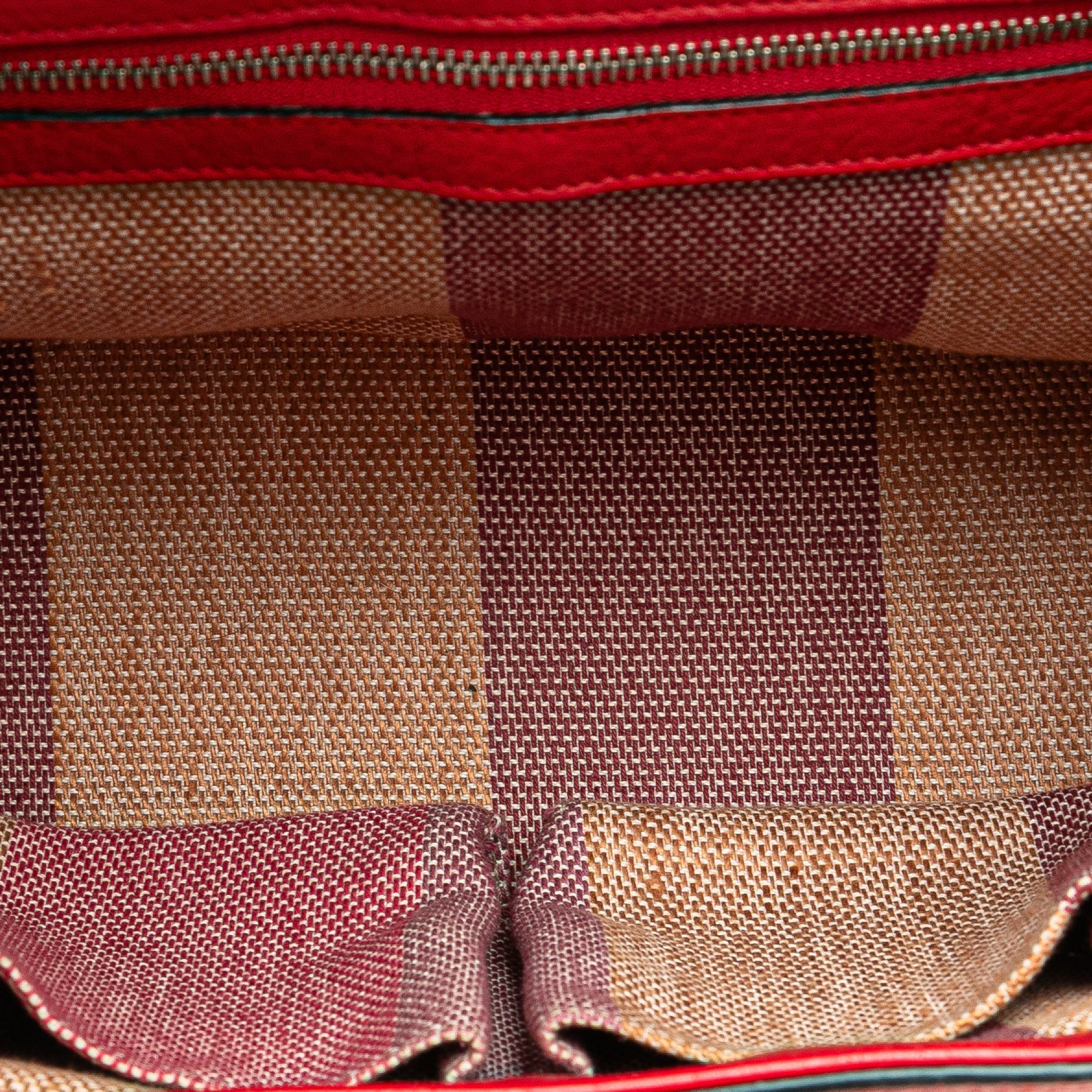Small Calfskin Bamboo Daily Satchel - Image 4