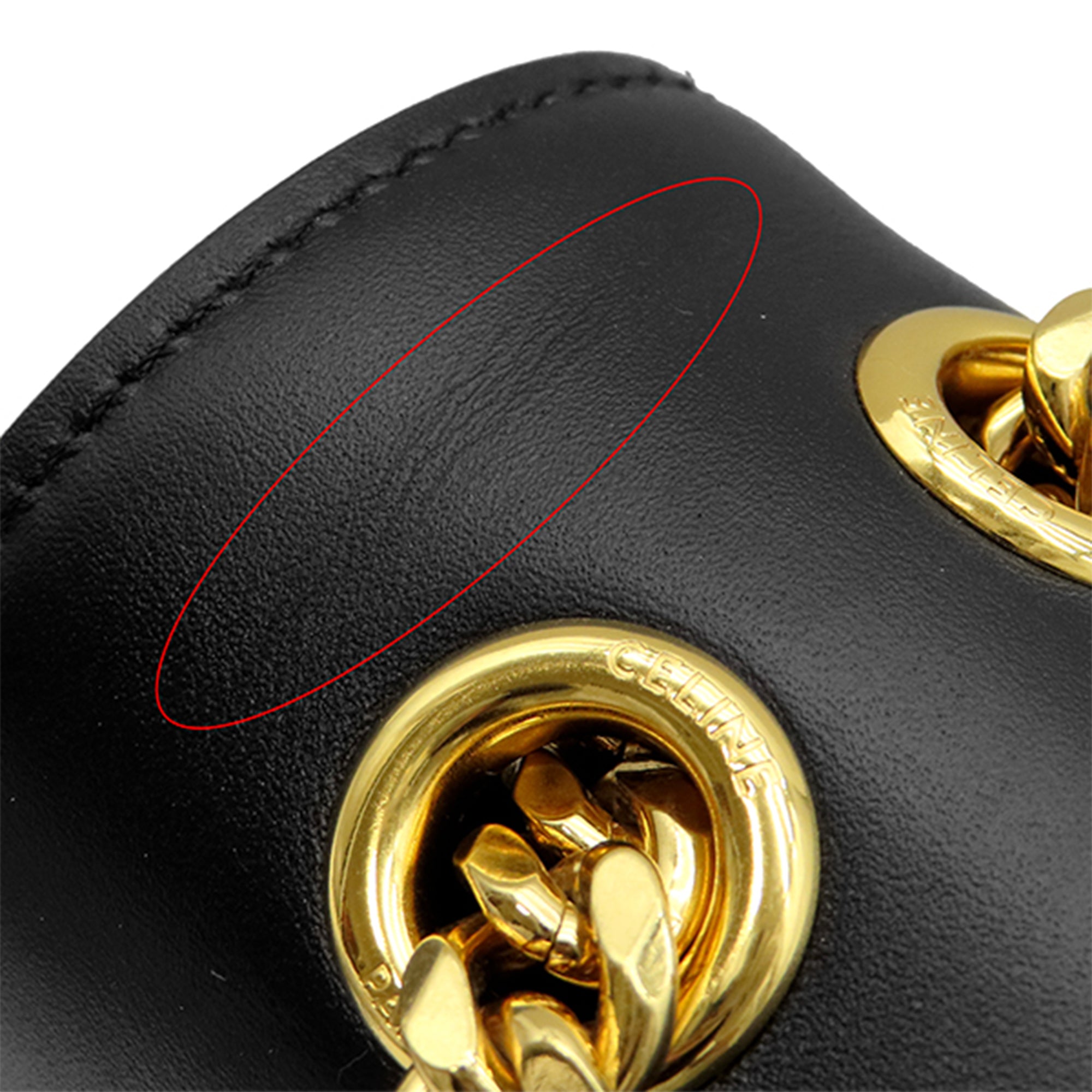 Medium Calfskin Triomphe Frame Crossbody - Image 10